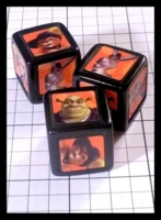 Dice : Dice - Game Dice - Shrek 2 The Twisted Fairy Tale Game by Hasbro 2004 - Ebay Sept 2013